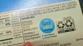Aldi’s “Bioengineered” Labels Now on Nearly All Foods, Even Plain Fish.