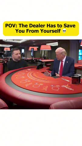 trump zelensky the cards hahaha/las cartas