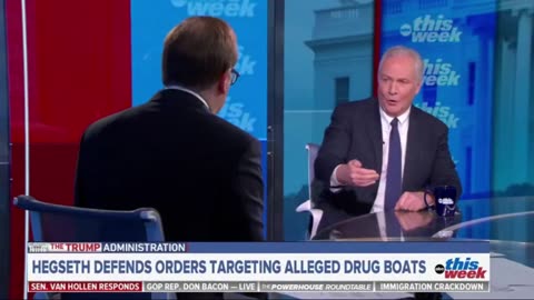 Dem Chris Van Hollen Accuses Trump Admin Of War Crimes