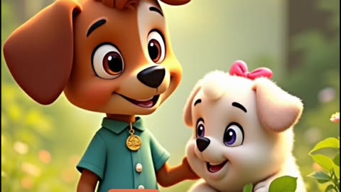 Lonely Puppy Finds a Best Friend 🐶❤️ | Heartwarming Kids Story