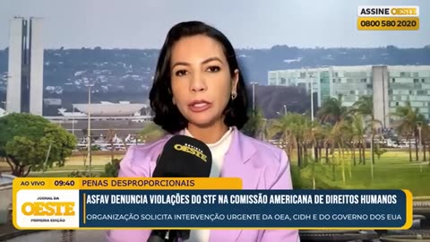 STF é denunciado na Comissão Americana de Direitos Humanos. 2025/11/19