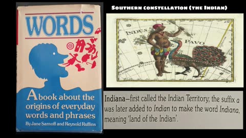 The Native American Indian constellation