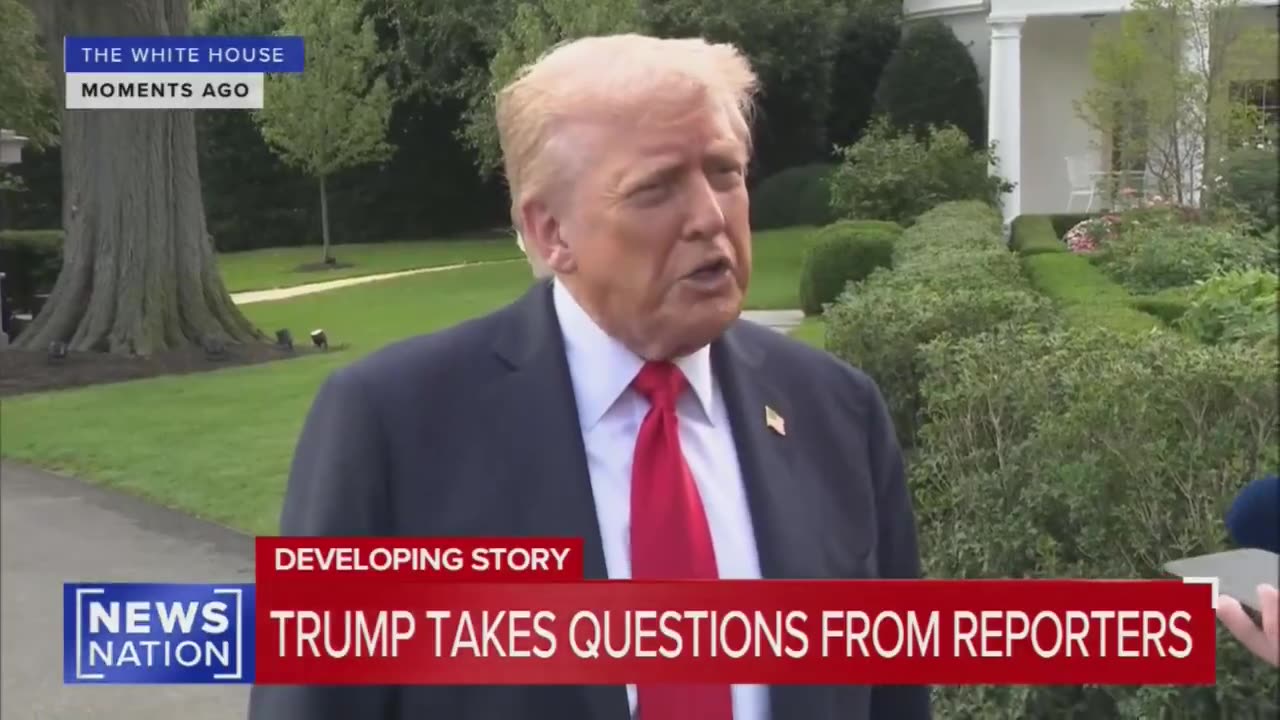 Trump says FBI making big progress on catching Charlie Kirk assassin