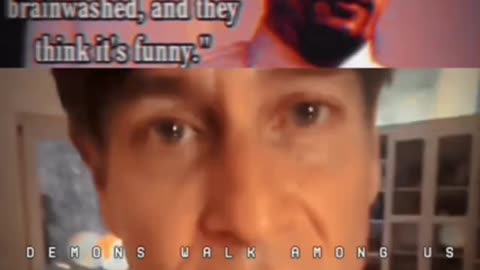 They laugh because they thought he was what we are. Playtime is over