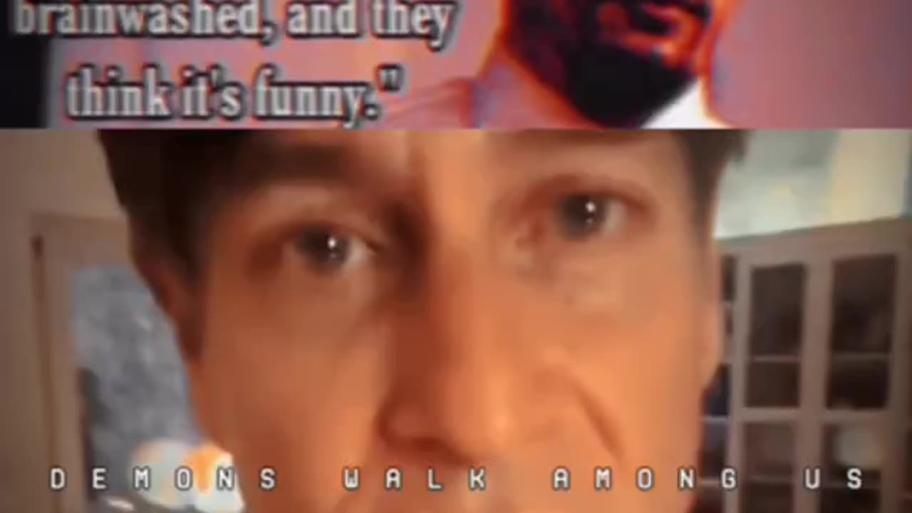 They laugh because they thought he was what we are. Playtime is over