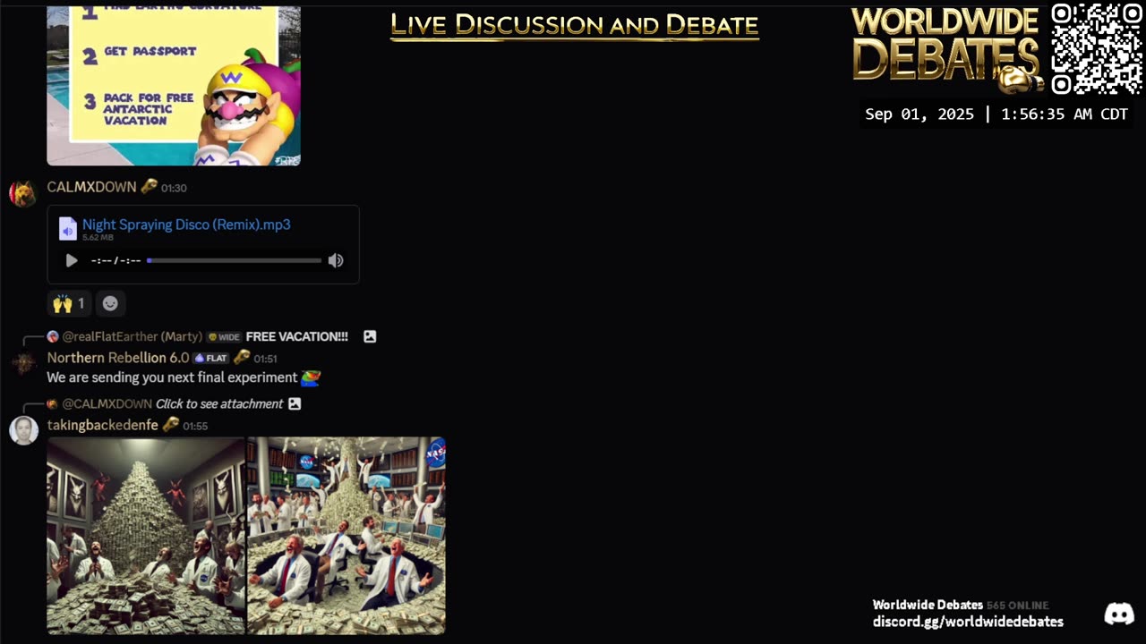 0044 - Worldwide Debates LIVE - YouTube/Rumble/Twitch/Kick