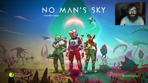 Playing another classic from a few years ago, No Man's Sky pt. 1
