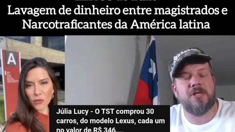 LEXUS de Luxo Lavagem de dinheiro entre magistrados e Narcotraficantes da América latina