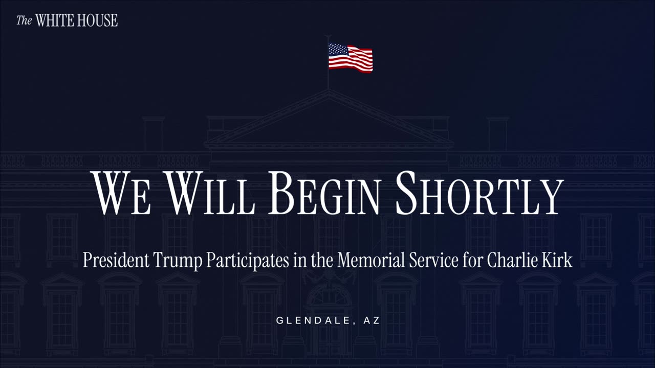 President Trump Participates in the Memorial Service for Charlie Kirk