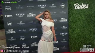 Babes in Toyland X FHM Magazine Sin City Swim Week 2025 Red Carpet /4K