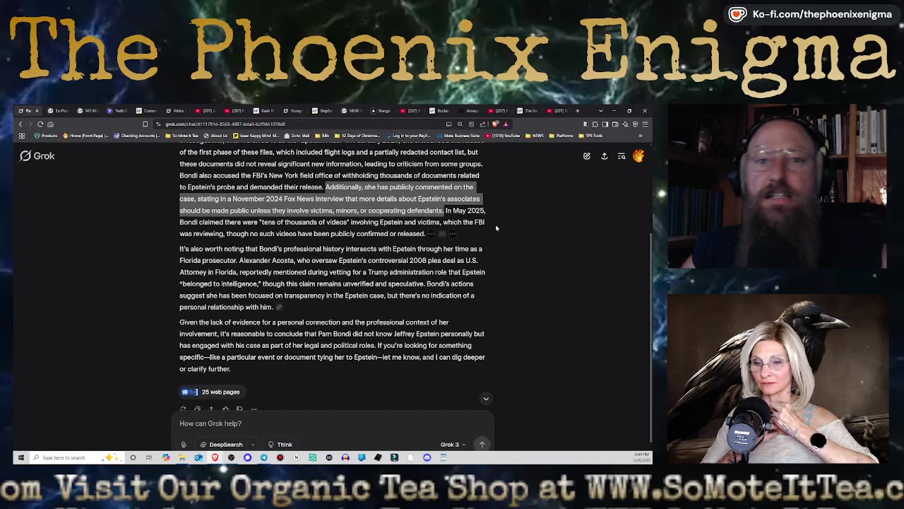 TPE Live - 5-28-25 - Controlled News Narratives - Epstein / WH / Crime