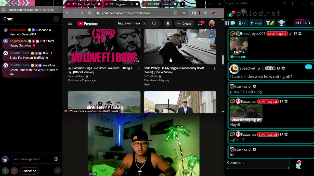 Saturday Night ChillStream w/ The Severe Squad 🥃🛳