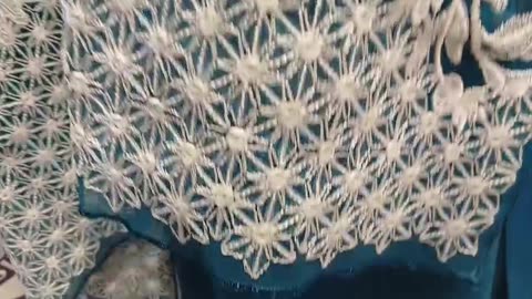 AZURE CHIFFON EMBROIDERY COLLECTION