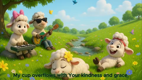 Psalm 23 for Kids – The Lord Is My Shepherd | Lyric Lambs Official Video