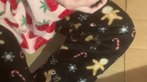 Holding Wednesday Like A Baby