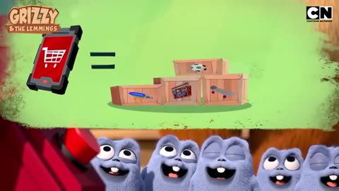 Grizzy Funn The Marathon | The Funny Cartoon Video