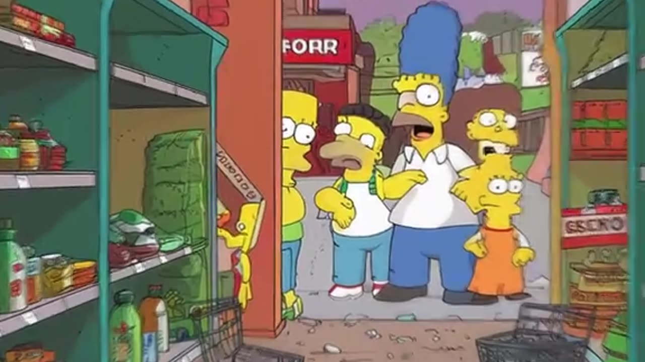 SIMPSONS PREDICTIONS OF EARTHQUAKE HITTING THE U.S.IN APRIL 2025