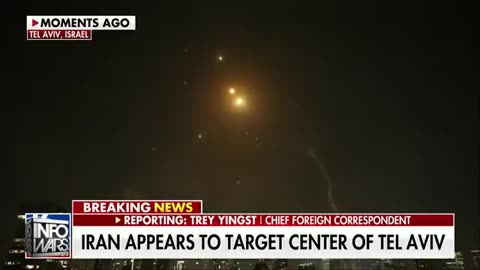 BREAKING FOOTAGE: Tel Aviv Under Attack From Iranian & Houthi Bombardment