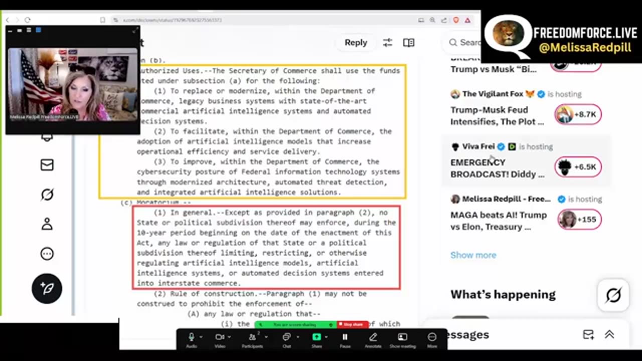 Melissa Redpill Situation Update 07.02.25
