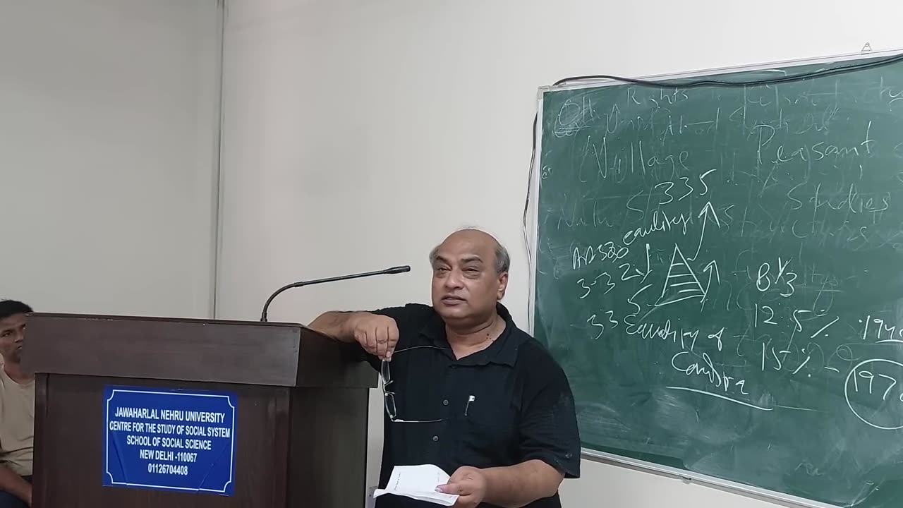 Prof Vivek Kumar, JNU on History, Philosophy, and Theory of Reservation in India