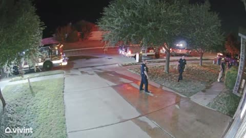 Alleged Arson Attempt In Midlothian, Texas