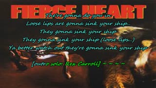 Fierce Heart ~ Loose Lips {anti-psy-ops karaoke}
