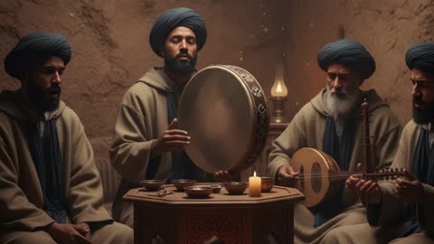 Beautiful Relaxing Arabic Instrumental Music | Meditative Middle Eastern Music | Relaxing AI EDM