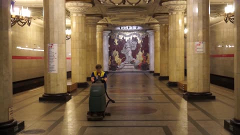 The most beautiful stations in St. Petersburg