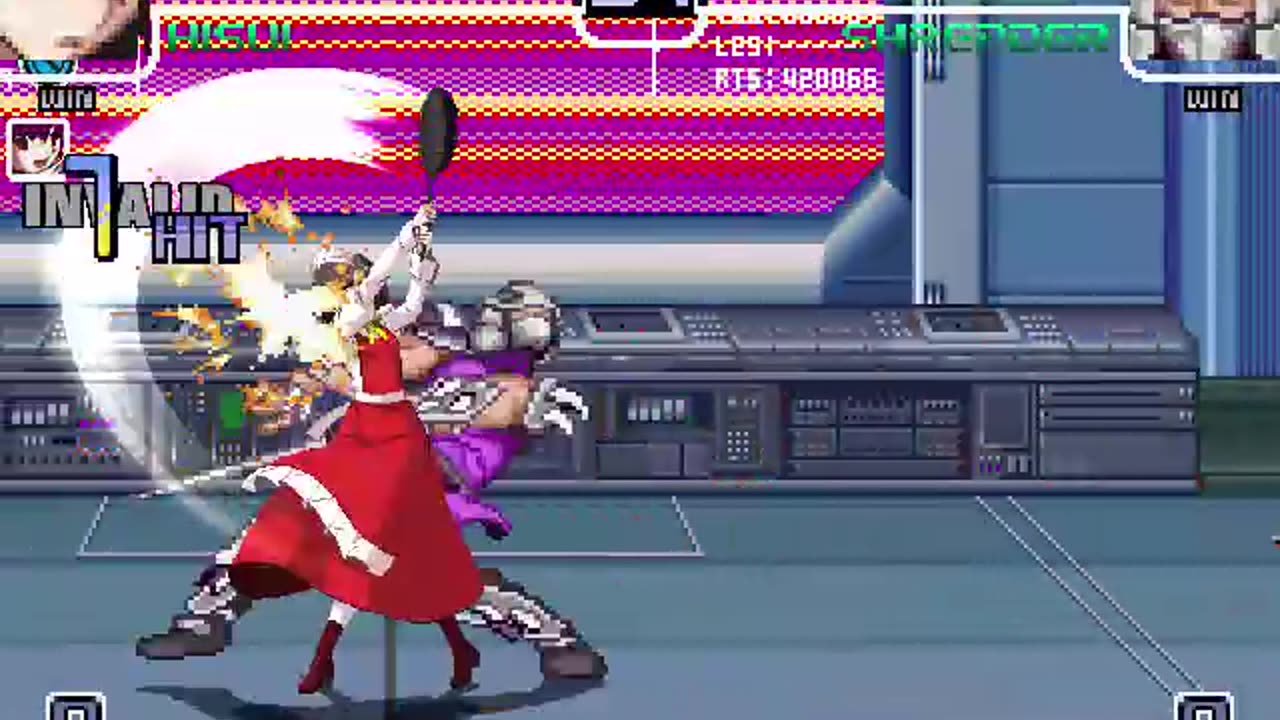 Hisui and Kohaku (Me) vs the Shredder