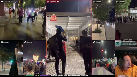 🔴 LIVE NOW LOS ANGELES ICE PROTEST NO KINGS DAY DAY 8