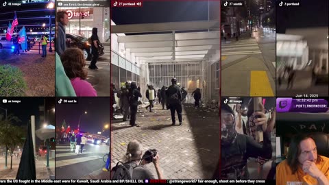 🔴 LIVE NOW LOS ANGELES ICE PROTEST NO KINGS DAY DAY 8