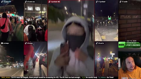 🔴 LIVE NOW LOS ANGELES ICE PROTEST NO KINGS DAY DAY 8