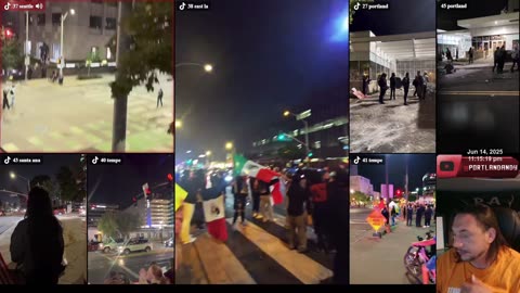 🔴 LIVE NOW LOS ANGELES ICE PROTEST NO KINGS DAY DAY 8