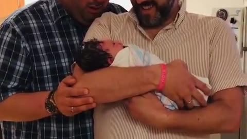 Poor baby... Immediately removed from its mother.
