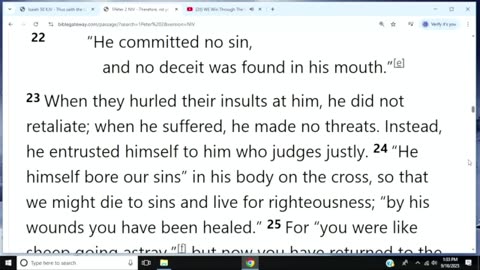WE Win Through The Value Of Jesus Blood