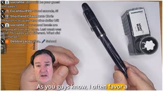 Fun With Fountain Pens - Noodler's Neponset and Montblanc Permanent Black