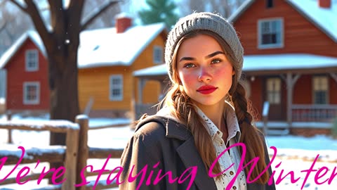 COUNTRY.Song We're staying for the Winter.