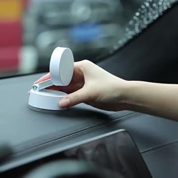 Mini Vacuum Double Side Magnetic Suction Cup Holder Foldable Kitchen Lazy Phone Bracket