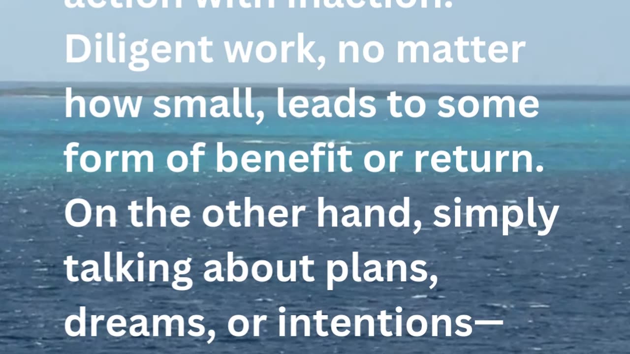 Daily Inspirations from God Proverbs 14:23 | Devotion