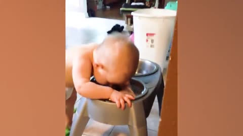 She discovered water... and instantly became a sea monster :D