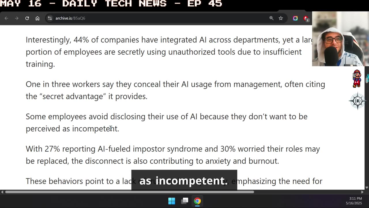 using AI at work? ur colleagues think u a dum dum