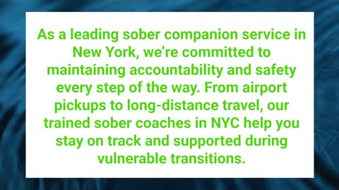 Ground Zero Recovery Coaching - Trusted Sober Companion in NYC