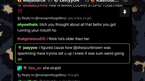 - MESSY MAJ ; HAS WORDS FOR NVM AFTER HE TRIES TO PULL ON MAJ !