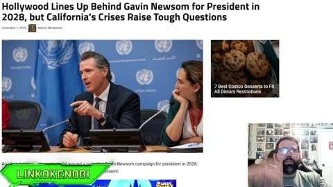 Hollywood Backing Up Gavin Newsom Run For 2028 Presidency