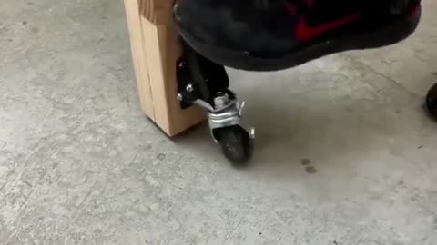 Convenient folding table that doesn't take up a lot of space