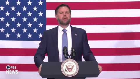 Incredibly powerful moment here from JD Vance: