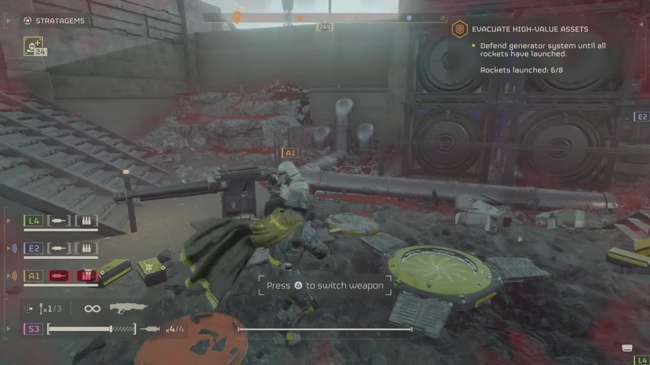 Squadmate Requires Assistance