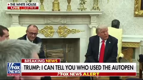 President Trump Meets With German Chancellor at the White House