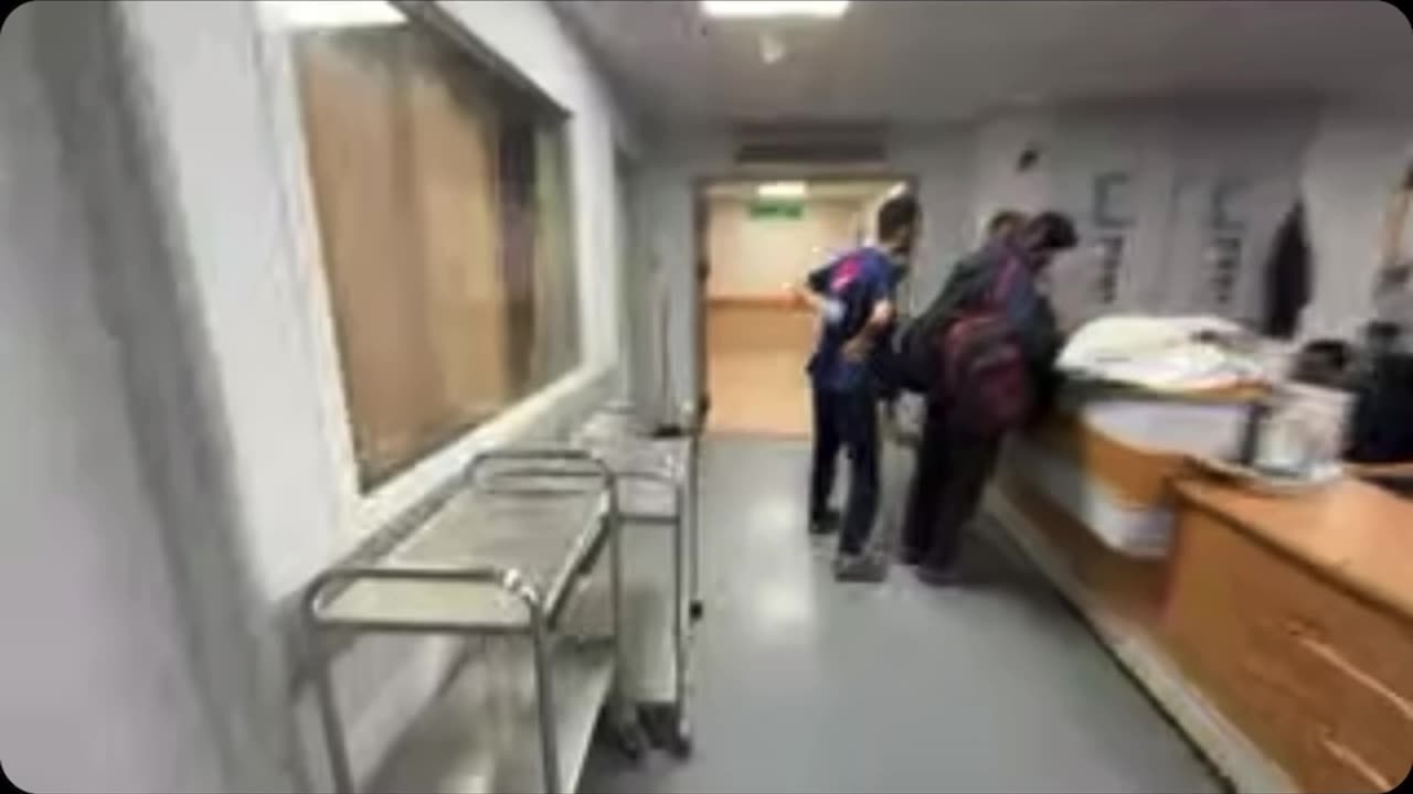 European Hospital In Gaza Just Bombed