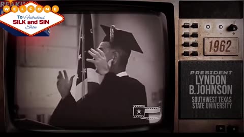 Vice President LBJ gives speech about weather control